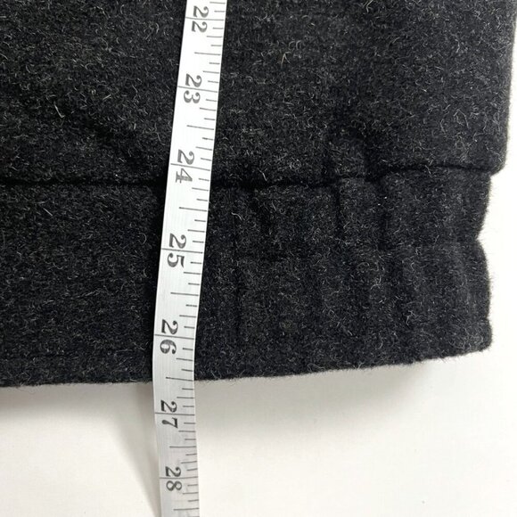 Columbia Wool Blend Classic Bomber Jacket. Quilted Lining. Charcoal Grey. Size M - Picture 12 of 15